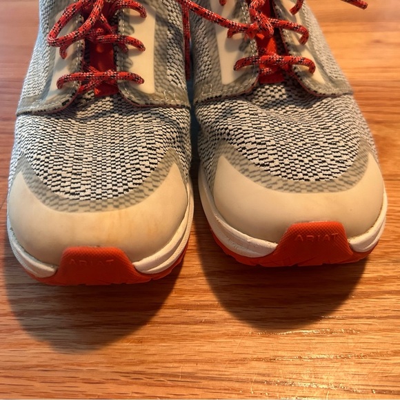Ariat Orangish Red and Gray Athletic Sneakers-women’s size 8 - Picture 5 of 7